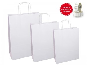 BUSTE IN CARTA KRAFT BIANCA GENERICA